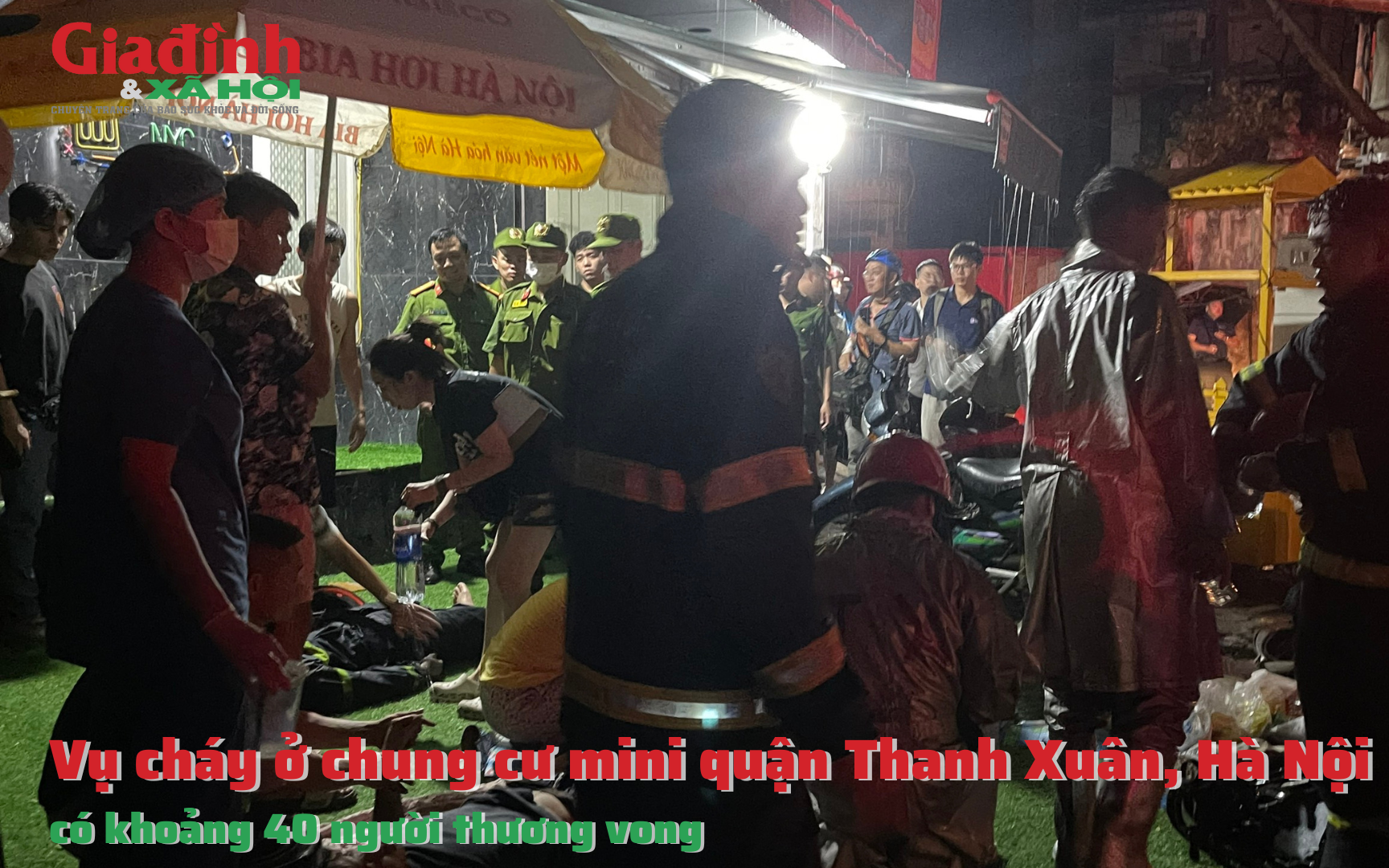 Vụ cháy ở chung cư mini quận Thanh Xuân, Hà Nội: có khoảng 40 người thương vong