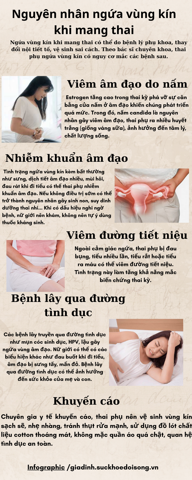 Lời khuyên và biện pháp phòng ngừa ngứa âm đạo