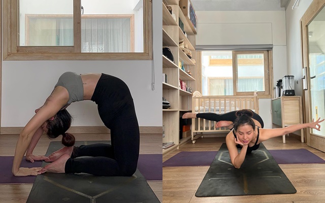 Hà Hồ, Đàm Thu Trang và các mẹ bỉm Vbiz chăm tập yoga sau sinh: Không những giảm cân mà còn được thêm loạt lợi ích - Ảnh 3.