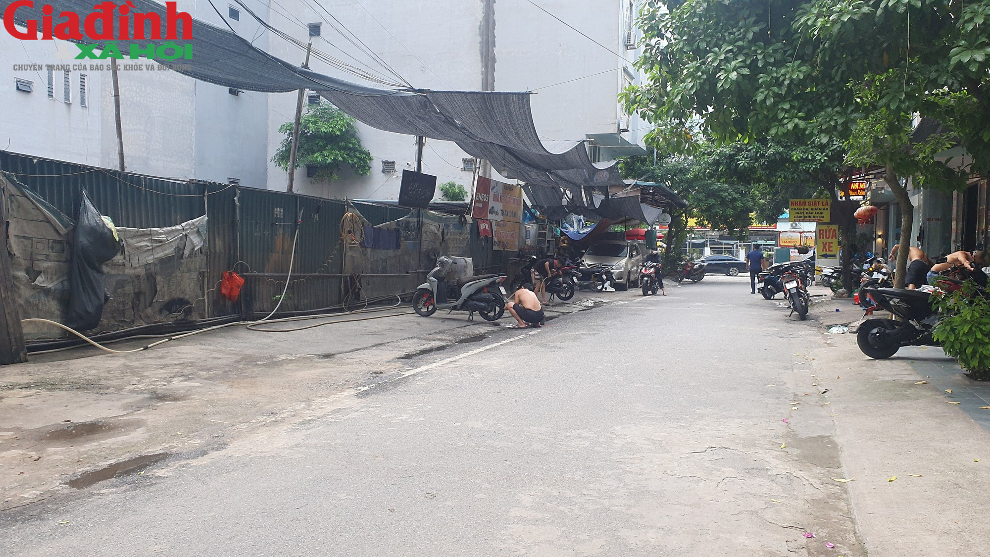 Hà Nội: Nhiều địa điểm kinh doanh ở phường Mỹ Đình 2 xây sơ xài, tiềm ẩn nguy cơ cháy nổ - Ảnh 14.