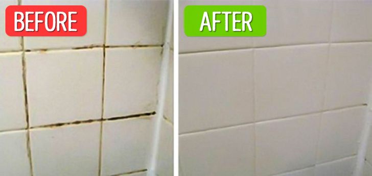 Cách hay giúp làm sạch rãnh gạch đen trong nhà tắm nhanh và sạch - Ảnh 3.