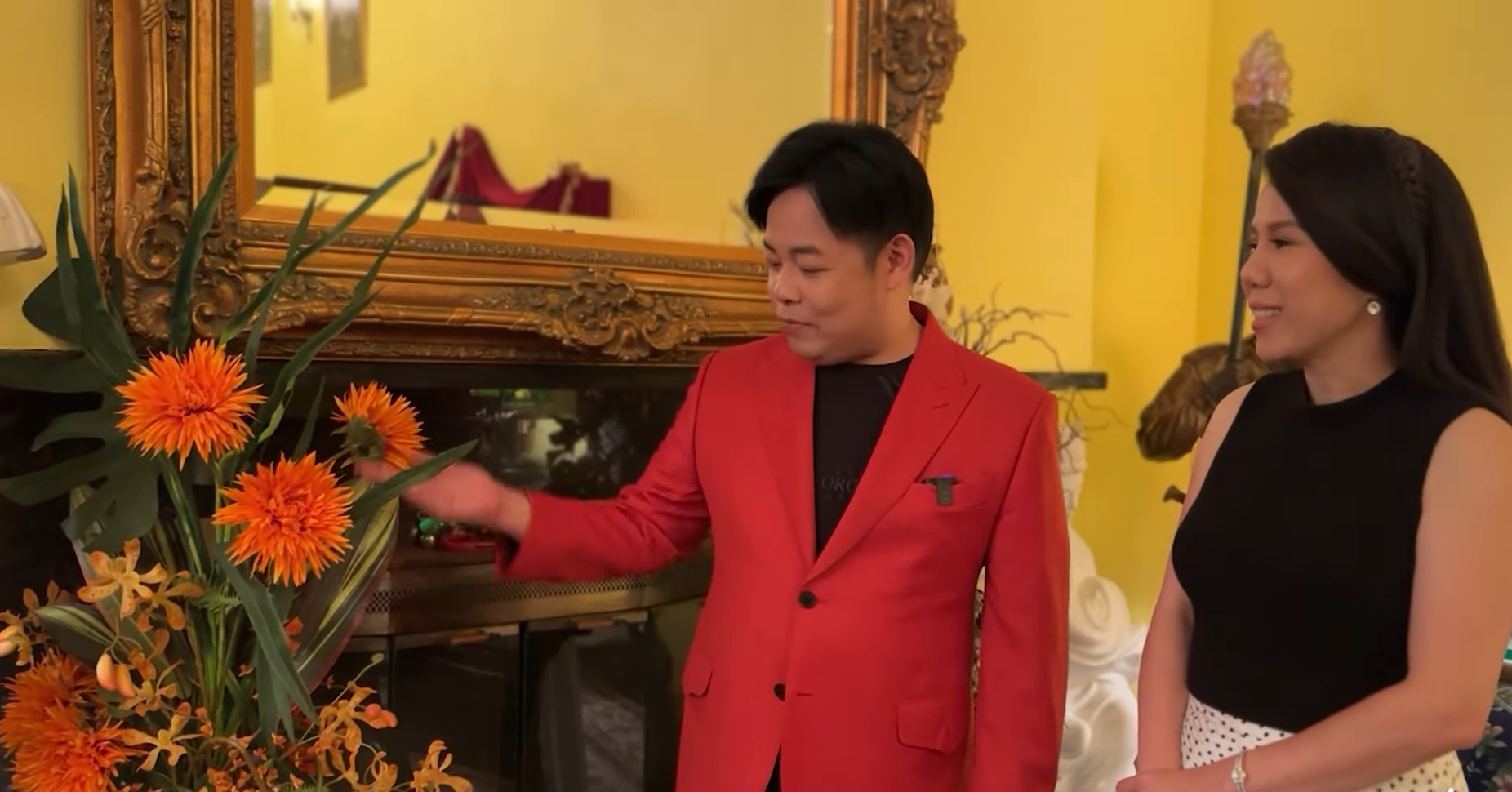 Ca sĩ Mai Thiên Vân tới thăm biệt thự mới của Quang Lê phải thốt lên: 'Giàu quá'