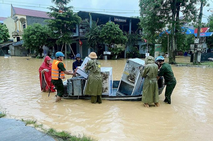 Hàng nghìn nhà dân hư hại do mưa lũ - Ảnh 3.