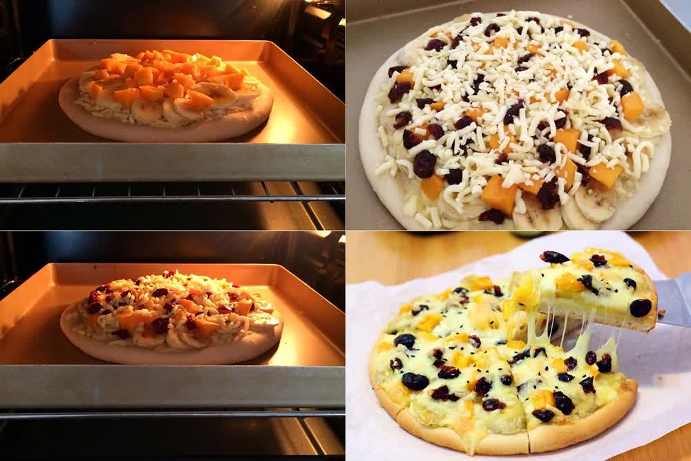 Nghỉ lễ học làm 2 món pizza trái cây ngon lạ - Ảnh 8.