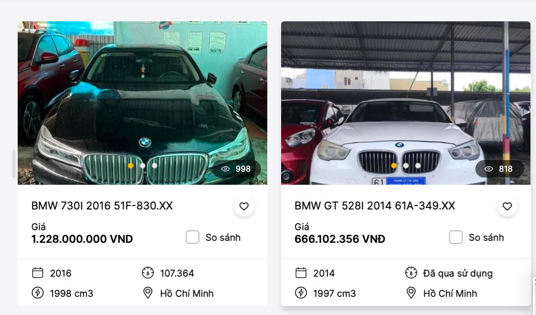 Hàng loạt ngân hàng bán thanh lý ô tô với giá rẻ - Ảnh 1. Hàng loạt ngân hàng bán thanh lý ô tô với giá rẻ - Ảnh 1.