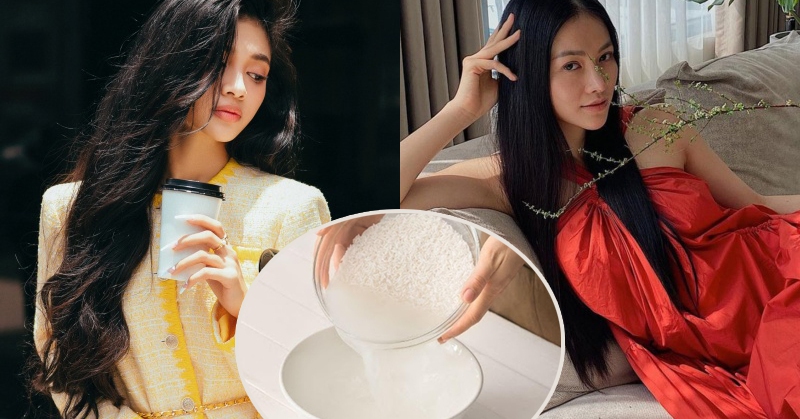 Minh Kiên - Phương Khánh: 2 'nàng Hậu tóc mây' đều tận dụng nước vo gạo để ủ tóc mỗi tuần