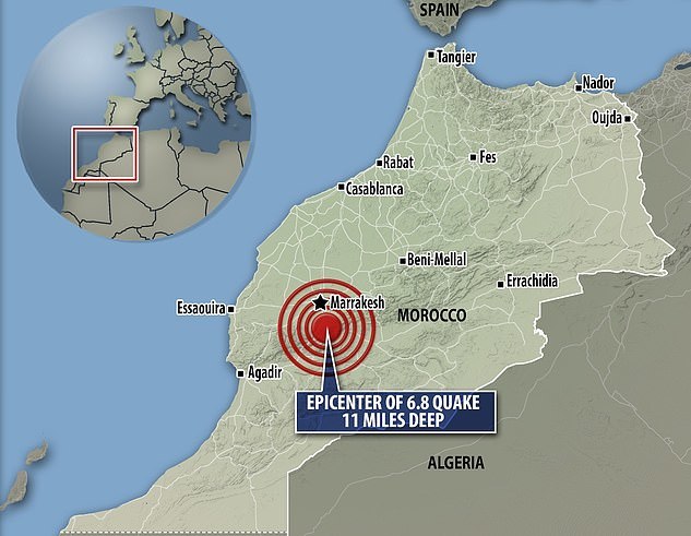 Động đất rung chuyển Morocco khiến ít nhất 296 người chết - Ảnh 2.