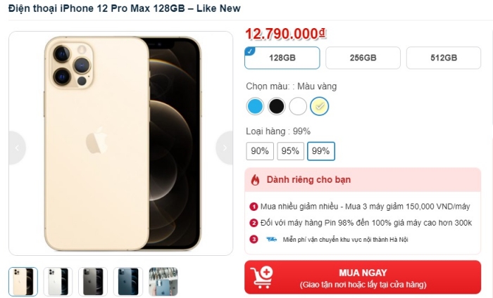 Giá iPhone 12 Pro, iPhone 12 Pro Max cùng xuống giá thấp nhất lịch sử, rẻ hơn cả iPhone 11, tội gì không 'chốt' - Ảnh 6.