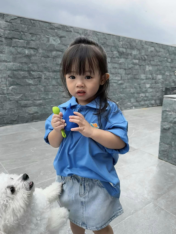 Con gái Cường Đô la - Đàm Thu Trang: Mới 3 tuổi đã lộ nét mỹ nhân giống mẹ - Ảnh 10.