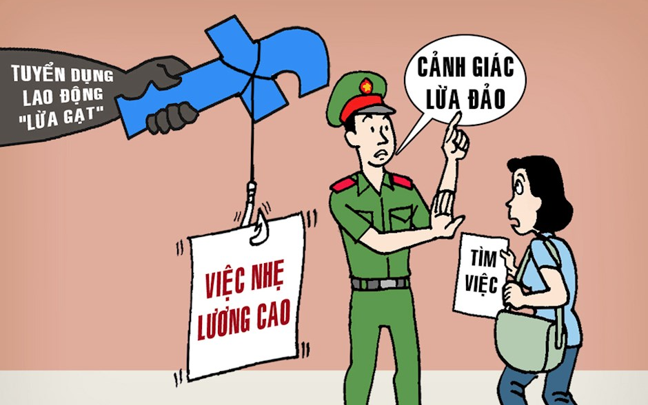 Cảnh giác các thủ đoạn dụ dỗ đưa người xuất cảnh, vượt biên trái phép