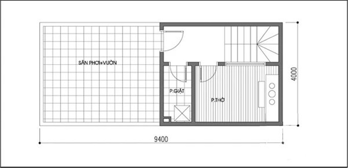 Tư vấn thiết kế nhà nhỏ vừa có đủ diện tích để xe, vừa có không gian thoáng đãng cho gia đình 3 thế hệ- Ảnh 3.