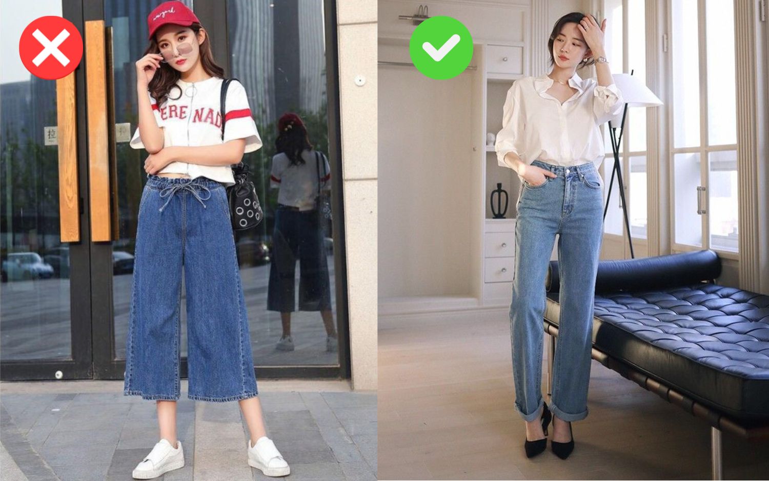 4 kiểu quần jeans không ''hack dáng'' như bạn tưởng- Ảnh 2.