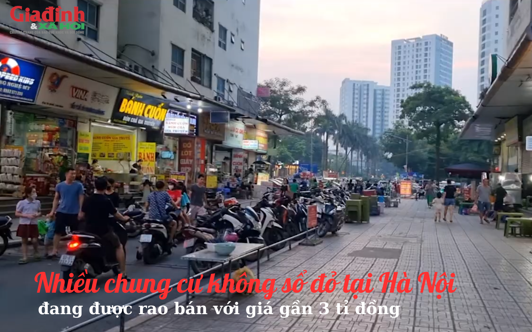 Nhiều chung cư không sổ đỏ tại Hà Nội đang được rao bán với giá gần 3 tỉ đồng