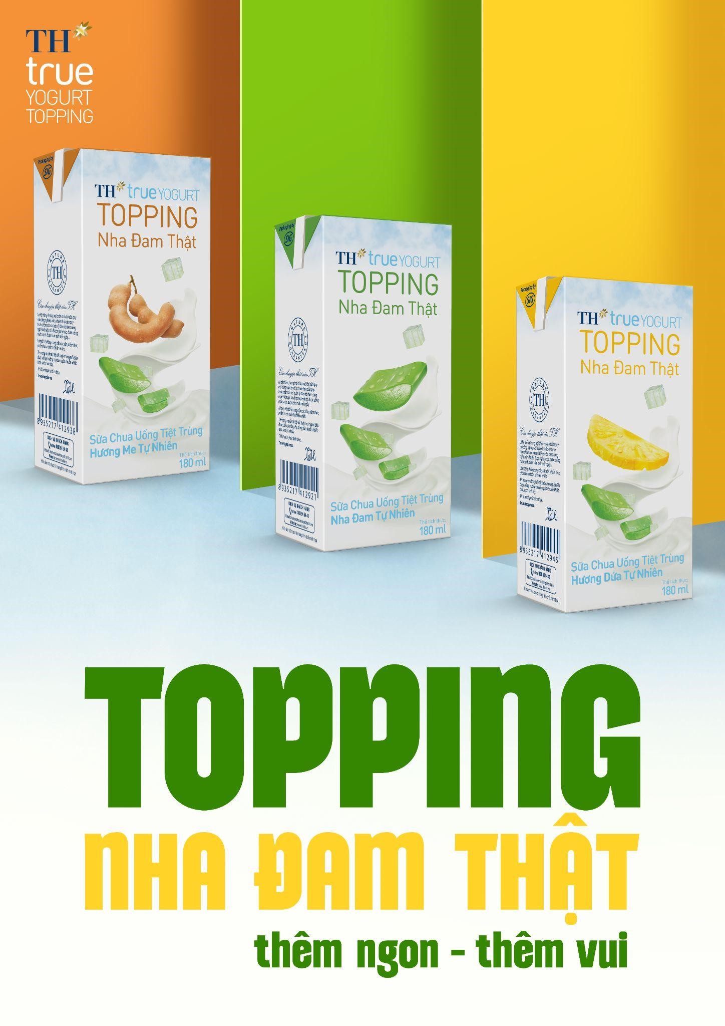 Tập đoàn TH ra mắt sản phẩm mới Sữa chua uống tiệt trùng TH true YORGURT TOPPING - Ảnh 1.