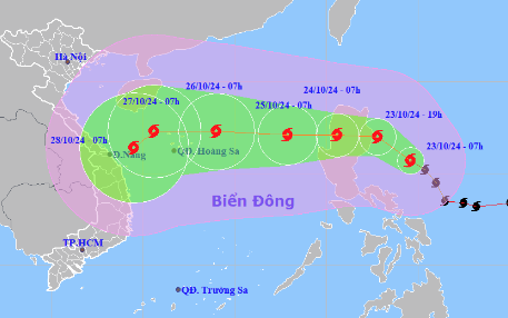 Tin bão mới nhất: Bão số 6 mạnh cấp 9, giật cấp 11, diễn biến phức tạp và khó lường