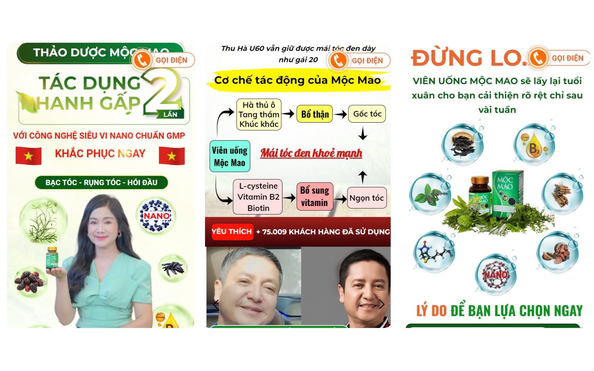 Viên uống Mộc Mao bị Cục An toàn thực phẩm "tuýt còi" vẫn bất chấp quảng cáo sai phạm tràn lan