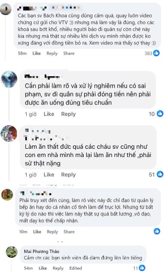 Sinh viên Đại học Bách khoa phải ăn cơm thừa, có dị vật: Nhà trường xin lỗi- Ảnh 3.