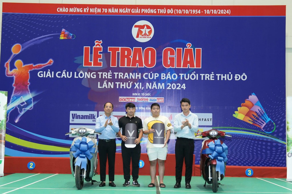 Ấn tượng đặc biệt tại giải Cầu lông trẻ tranh Cúp báo Tuổi trẻ Thủ đô- Ảnh 14.