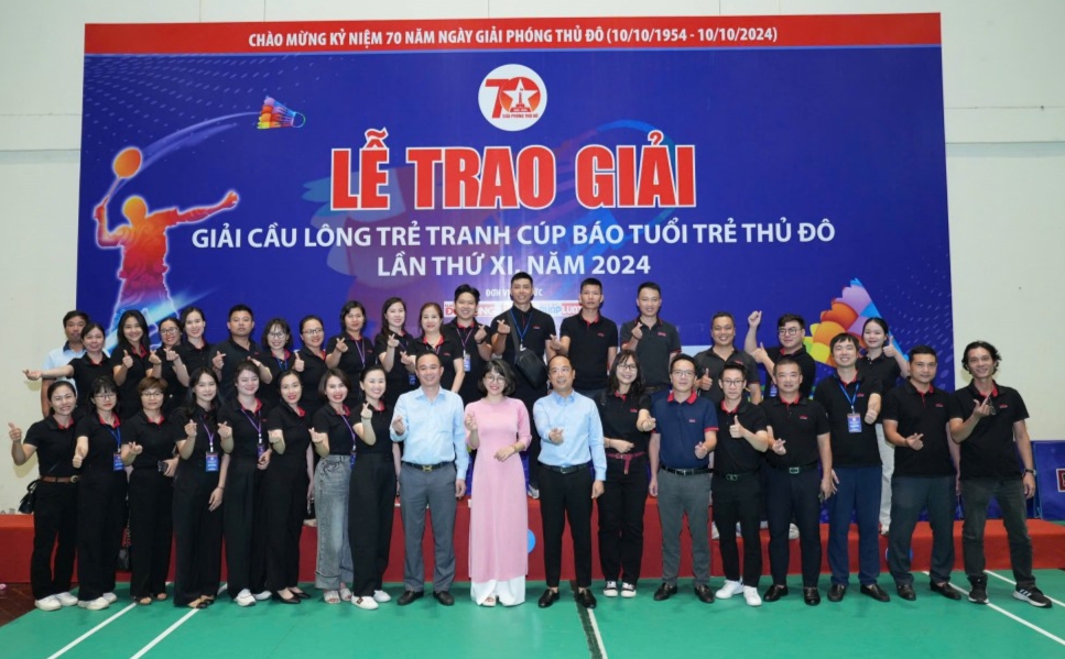 Ấn tượng đặc biệt tại giải Cầu lông trẻ tranh Cúp báo Tuổi trẻ Thủ đô- Ảnh 15.