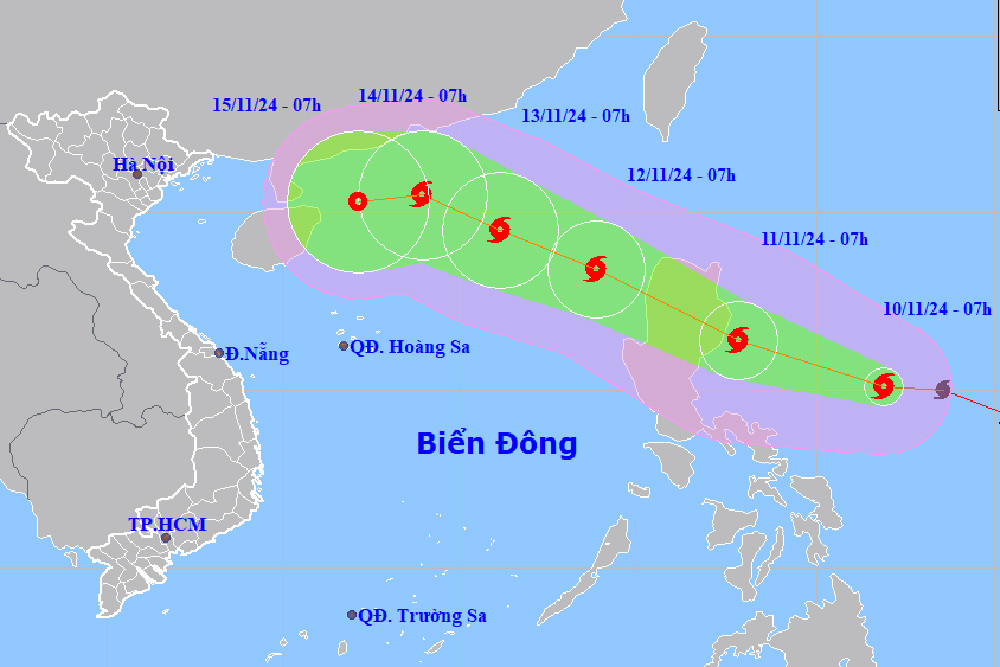 Tin tối 10/11: Dự báo thời tiết 10 ngày tới; Có bao nhiêu cơn bão từ nay đến tháng 1/2025?- Ảnh 3.