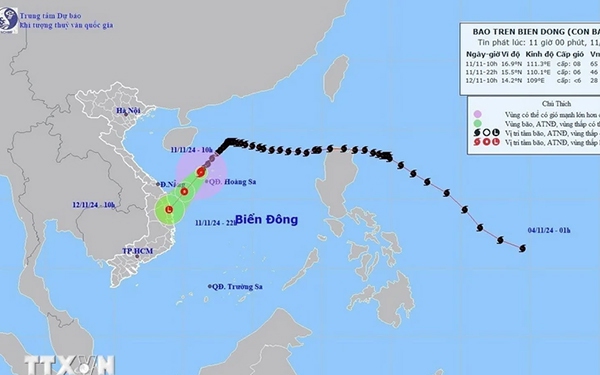 Tin tối 11/11: Diễn biến bão số 7; Không tăng lương cơ sở, lương hưu vẫn tăng sau năm 2024?