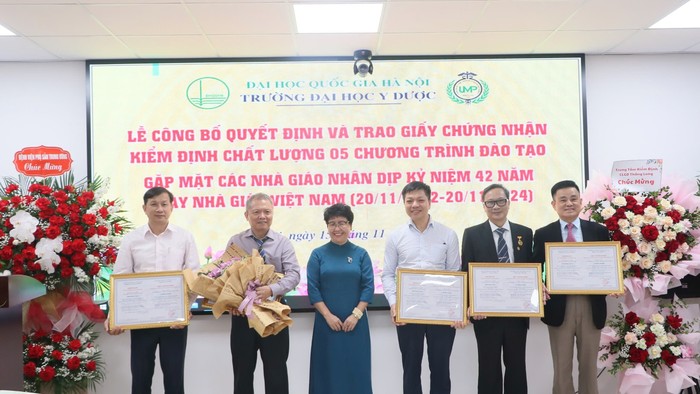 Trường đại học Y Dược có thêm 5 chương trình nhận chứng nhận kiểm định chất lượng - Ảnh 1.