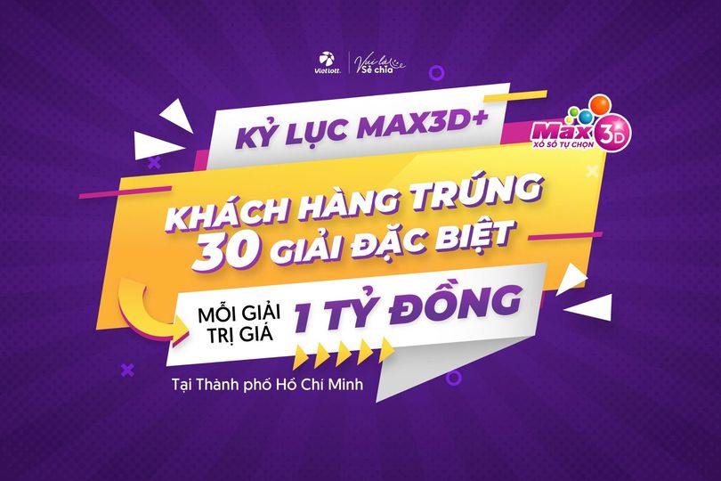 Một người chơi may mắn cùng lúc trúng tới 30 giải đặc biệt Vietlott - Ảnh 3.