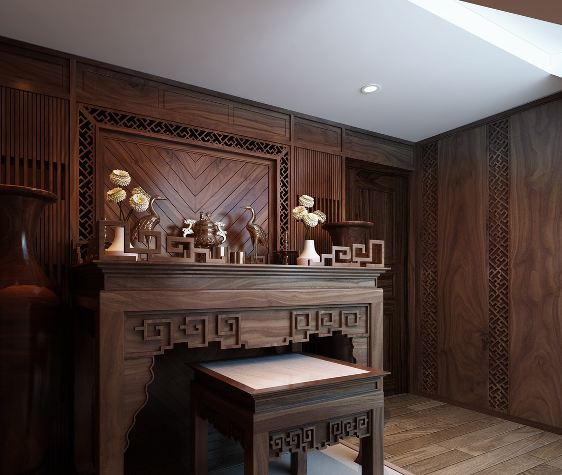 Cách bài trí bàn thờ gia tiên chuẩn phong thủy ai cũng cần biết- Ảnh 7. Cách bài trí bàn thờ gia tiên chuẩn phong thủy ai cũng cần biết- Ảnh 7.