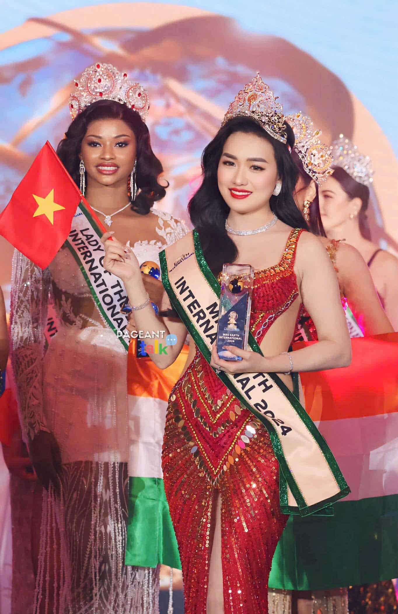 Chân dung cựu nhân viên ngân hàng đăng quang Mrs Earth Vietnam 2024 - Ảnh 1.