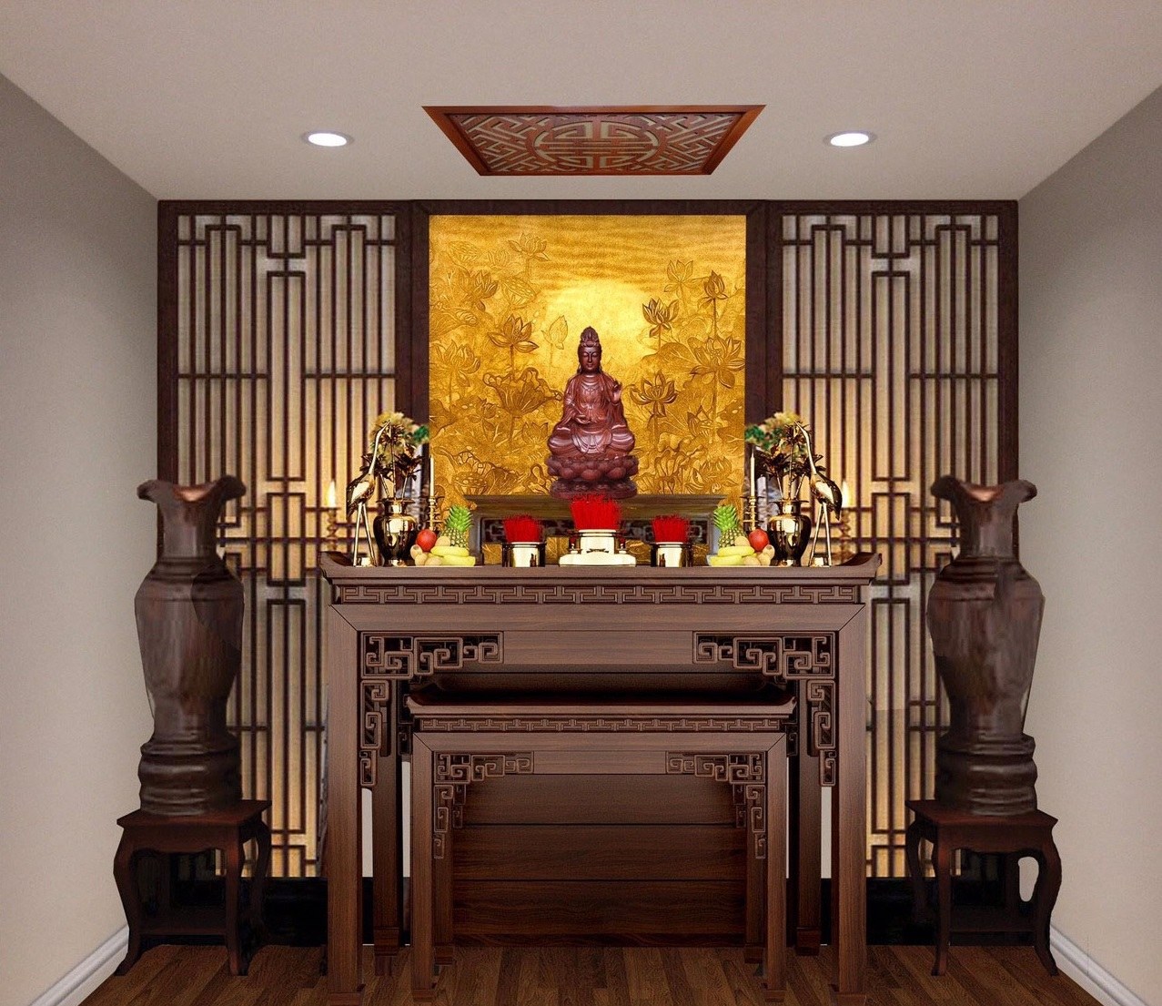 Những đại kỵ khi bố trí bàn thờ ai cũng nên biết- Ảnh 6.