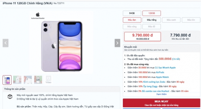 Giá iPhone 11, iPhone 11 Pro Max mới nhất cực hấp dẫn, thấp khó tin khiến dân tình xôn xao- Ảnh 2.