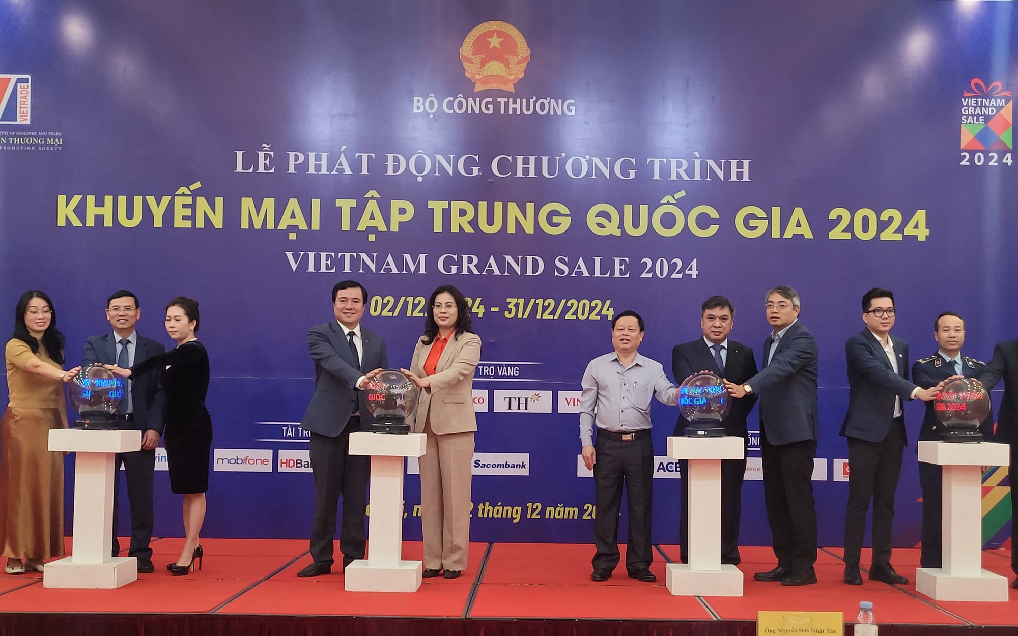 Khởi động chương trình &quot;Khuyến mại tập trung Quốc gia 2024&quot;, nhãn hàng được tự quyết định mức khuyến mại, lên đến 100%