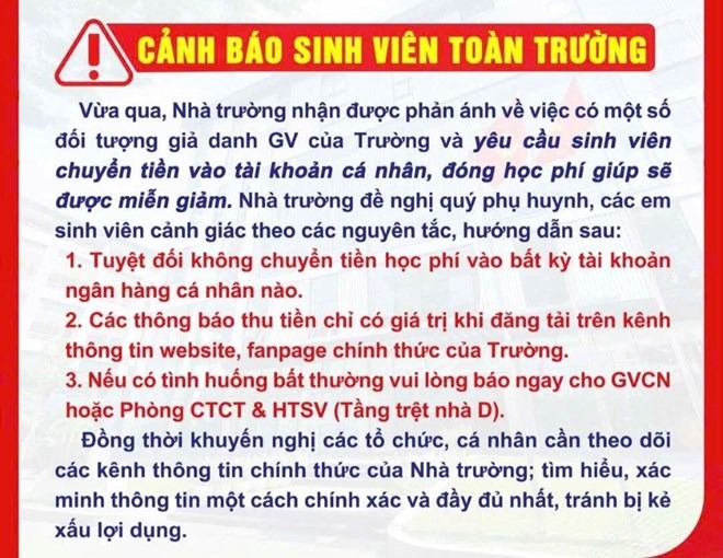 Tin sáng 23/12: Thời tiết dịp Noel và Tết Dương lịch trên cả nước; Trường ĐH cảnh báo chiêu trò giả giảng viên để lừa học phí- Ảnh 4.