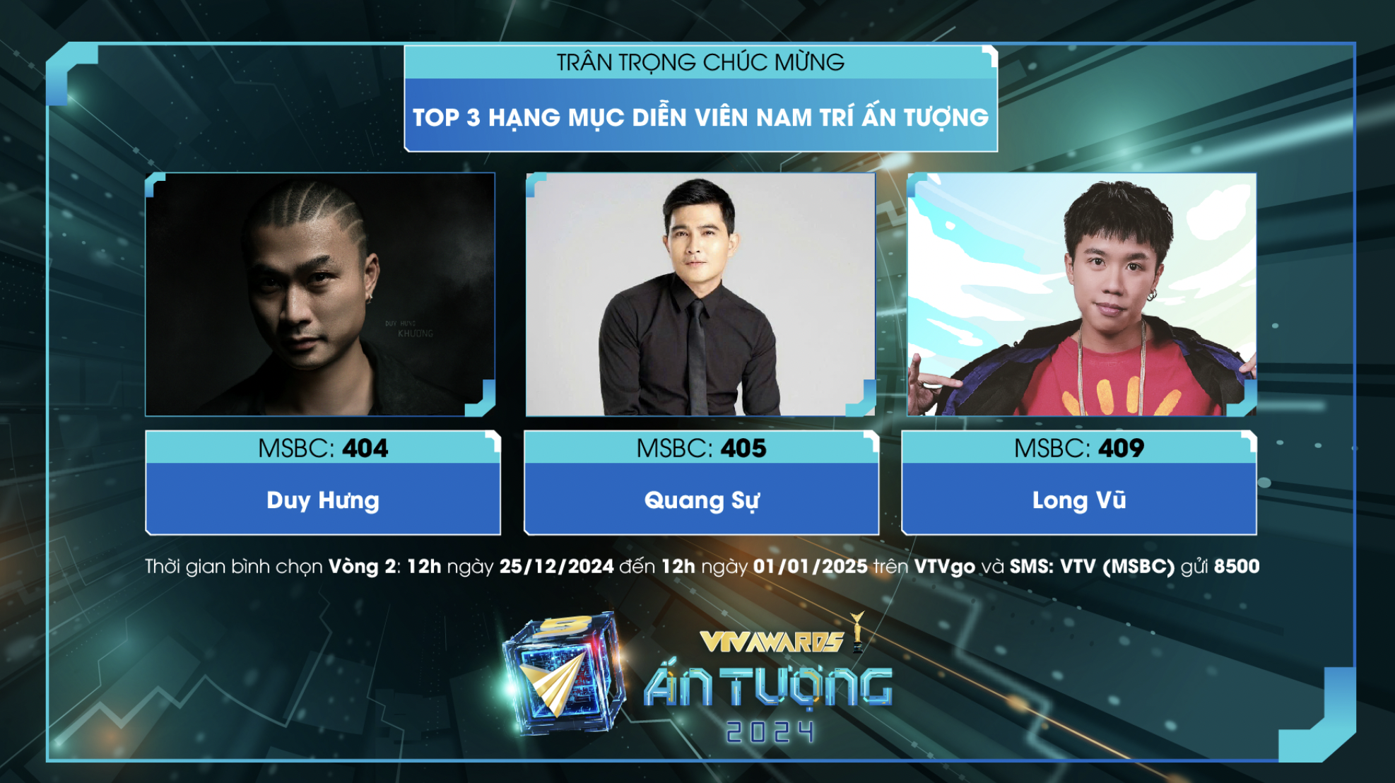 Doãn Quốc Đam bị loại, con trai Vân Dung lọt top VTV Awards 2024- Ảnh 2.