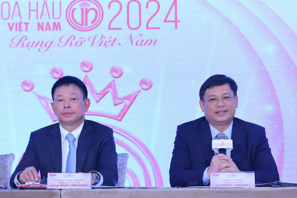 Dàn hoa hậu khoe sắc trong buổi họp báo khởi động cuộc thi Hoa hậu Việt Nam 2024- Ảnh 3.