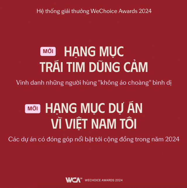 WeChoice Awards 2024 quay trở lại với chủ đề: Việt Nam tôi đó- Ảnh 5.