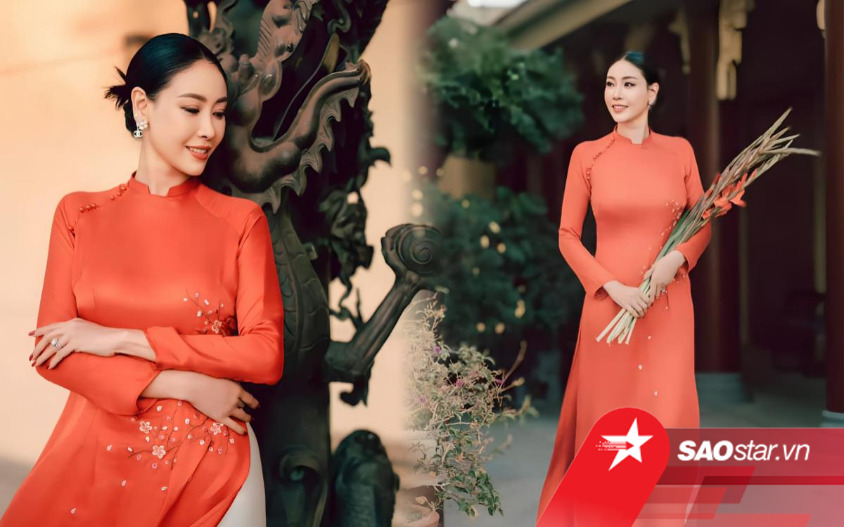 "Hoa hậu nhỏ tuổi nhất lịch sử Việt" khoe ảnh du xuân nhưng vòng 2 mới gây chú ý