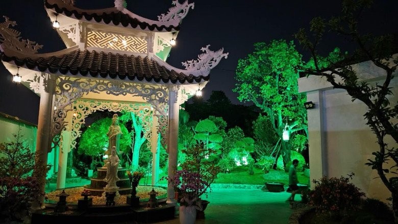 Việt Trinh để lộ cơ ngơi đẹp như resort ở Bình Dương, khu vườn tựa chốn bồng lai tiên cảnh - Ảnh 7.