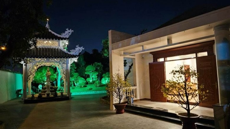 Việt Trinh để lộ cơ ngơi đẹp như resort ở Bình Dương, khu vườn tựa chốn bồng lai tiên cảnh - Ảnh 4.