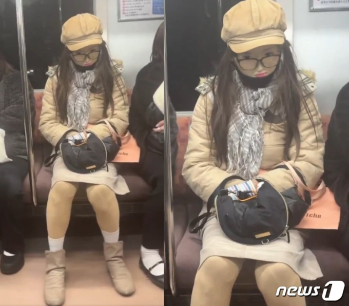 Bức ảnh cô gái ngồi trên tàu điện ngầm: Tưởng bình thường nhưng ẩn chứa bí mật khiến dân tình kinh hãi - Ảnh 2.