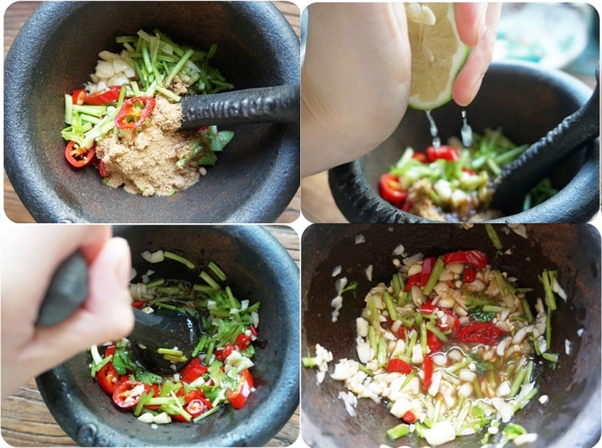 Cách làm món miến trộn hải sản chua cay kiểu Thái chuẩn ngon - Ảnh 3.