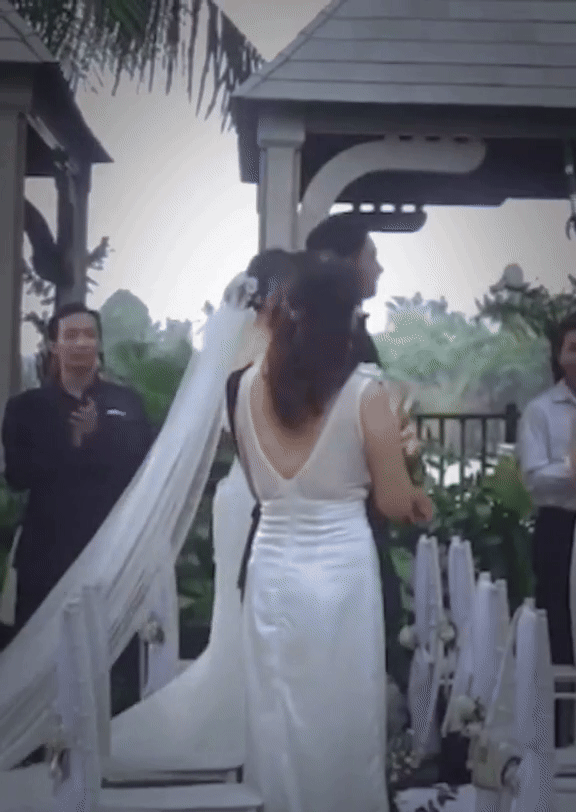 Lộ clip đám cưới của cặp sao Việt bị đồn phim giả tình thật, khán giả phát cuồng vì quá đẹp đôi- Ảnh 5.