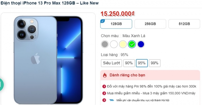 Giá iPhone 13, iPhone 13 Pro Max mới nhất: Giảm cực sâu sau Tết, trang bị mạnh không kém iPhone 15 - Ảnh 10.
