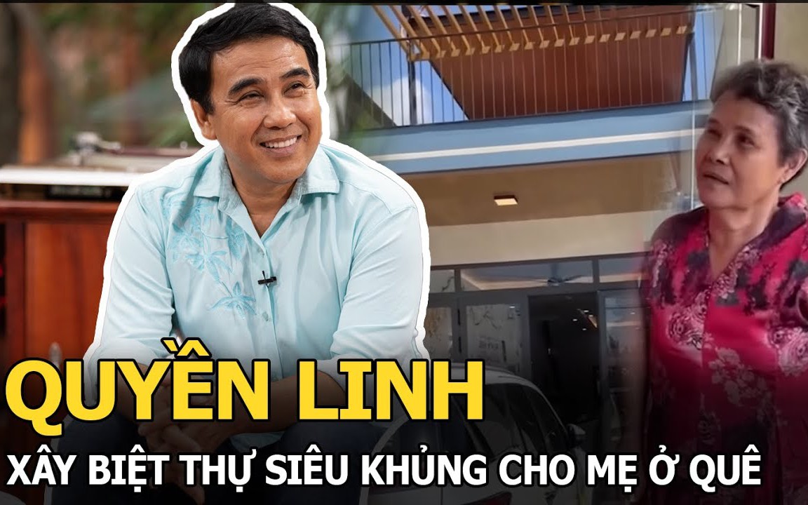 MC Quyền Linh khoe xây nhà khang trang cho mẹ ruột ở Tiền Giang, hút 5.000 người theo dõi livestream, khoe món quà tân gia "độc lạ"