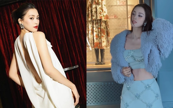 Khoe xương "quai xanh" gợi cảm sau Tết, Hoa hậu Tiểu Vy khiến fan tò mò bí quyết siết cân