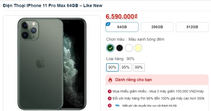 Giá iPhone 11 Pro, iPhone 11 Pro Max cũ giảm giá cực bèo, trang bị không kém siêu phẩm iPhone 15 Pro- Ảnh 9.