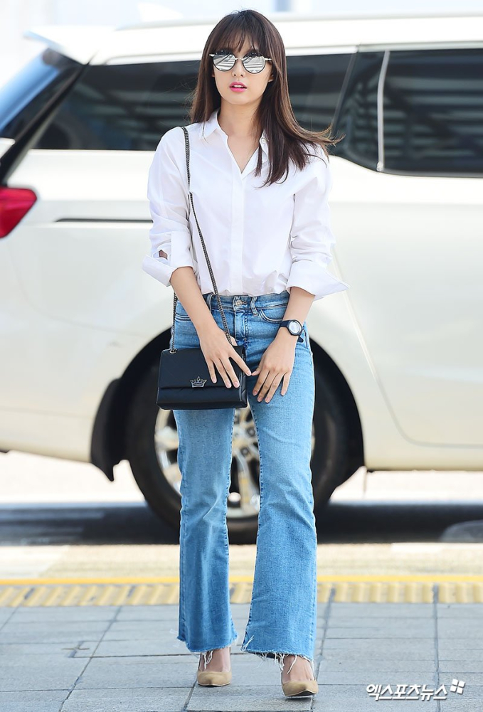 Kim Ji Won xinh đẹp lộng lẫy nhưng chỉ thích diện đồ tối giản - Ảnh 7.