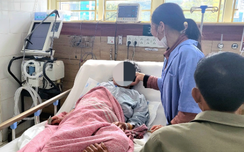 R&ograve; rỉ kh&iacute; clo ở Thường T&iacute;n khiến 40 người nhập viện cần cảnh gi&aacute;c sức khỏe - Ảnh 1.