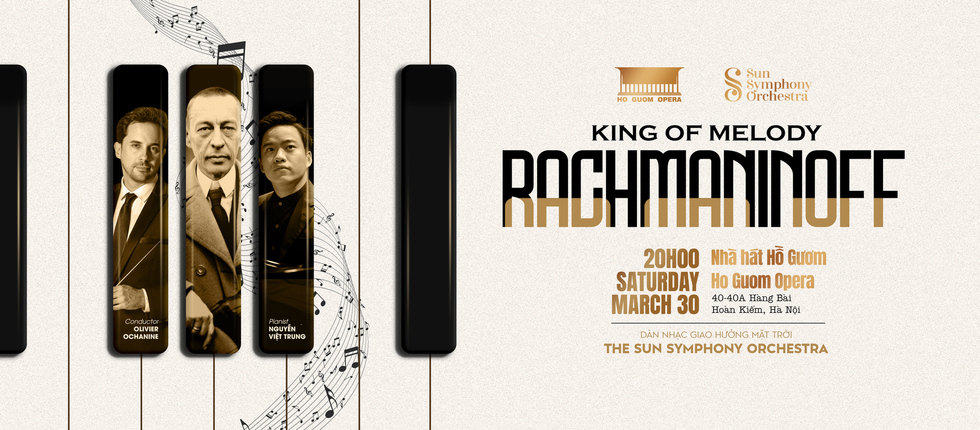 "RACHMANINOFF: King of Melody" - Đêm nhạc đặc biệt tôn vinh nhà soạn nhạc Sergei Rachmaninoff tại Hà Nội- Ảnh 1.