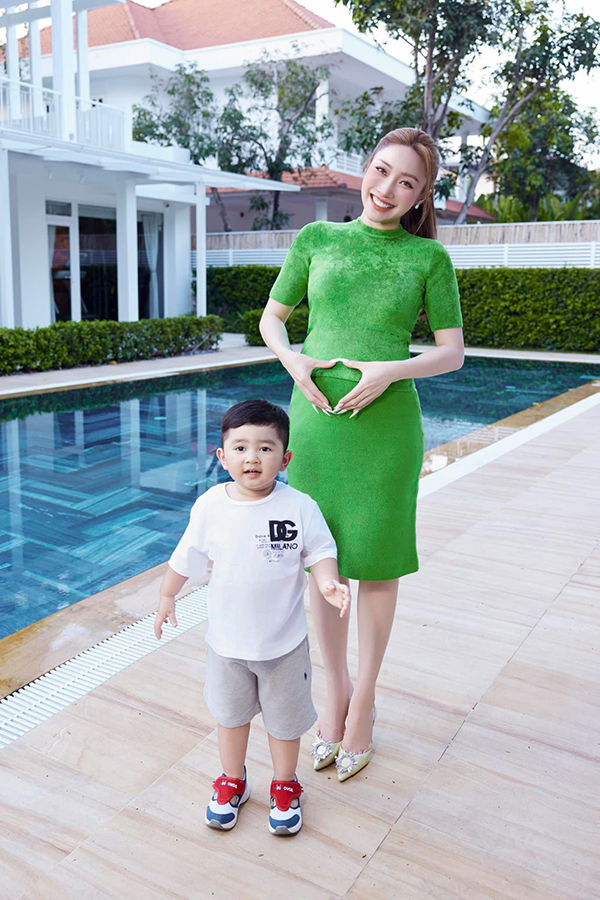 Vợ đại gia của Chi Bảo thông báo tin mang thai lần 2, tăng 5kg- Ảnh 6.